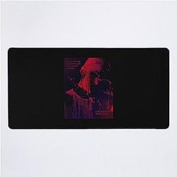 Blood on White Satin Skye Riley Desk Mat