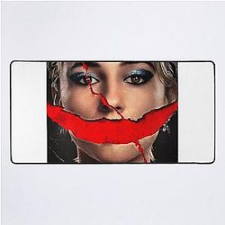 Smile It Will Never Go Desk Mat
