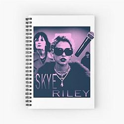 POP STAR SKYE RILEY Spiral Notebook