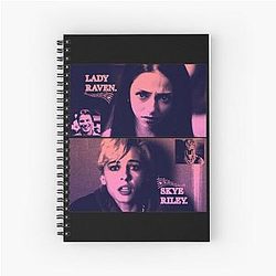 LADY RAVEN and SKYE RILEY Spiral Notebook