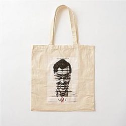 Aesthetic Smile Horror Movies Graphic Cotton Tote Bag