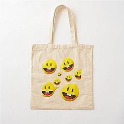Smile Cotton Tote Bag
