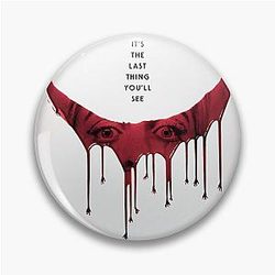 Aesthetic Smile Horror Graphic Pins