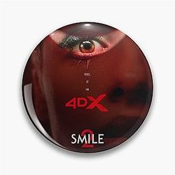 Aesthetic Smile Horror Graphic Pin