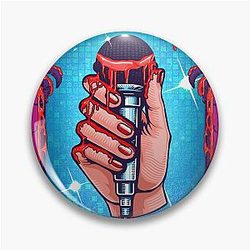 Smile Poster Pin