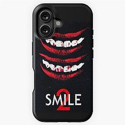 Aesthetic Smile Horror Graphic iPhone Case