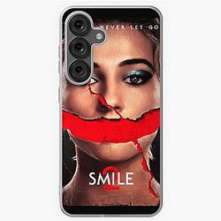 Aesthetic Smile Horror Movies Graphic Samsung Galaxy Soft Case