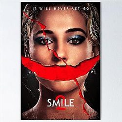 Aesthetic Smile Horror Movies Graphic Poster
