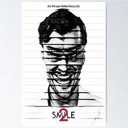 Aesthetic Smile Horror Graphic Poster