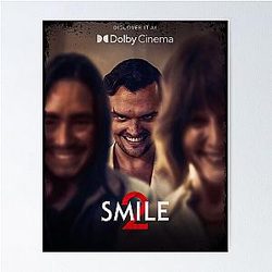 Aesthetic Smile Horror Graphic Poster