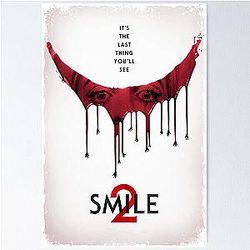 Aesthetic Smile Horror Movies Graphic Poster