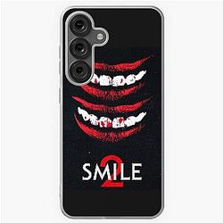 Aesthetic Smile Horror Movies Graphic Case for Samsung Galaxy.