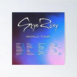 SKYE RILEY TOUR Poster