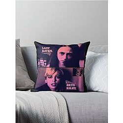 LADY RAVEN & SKYE RILEY Throw Pillow