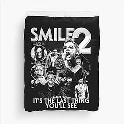 Smile Movie Duvet Cover