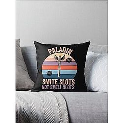 Paladin Smite Throw Pillow