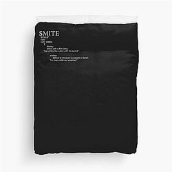Smite Definition Duvet Cover