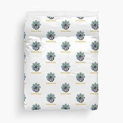 Smite Pigeon Paladin Class Duvet Cover