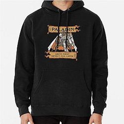 Tabletop RPG Paladin Smite Hoodie