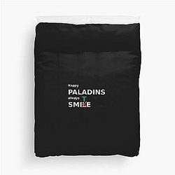 Happy Paladins Smite Duvet Cover