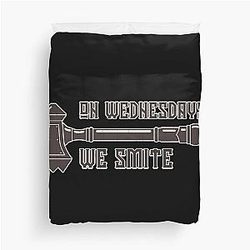 On Wednesdays We Smite Duvet Cover