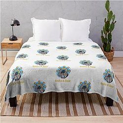 Smite Pigeon Paladin Class Throw Blanket