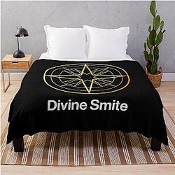 Divine Smite Throw Blanket
