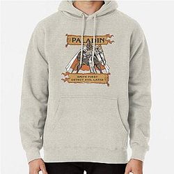 Tabletop RPG Paladin Smite First Later Pullover Hoodie