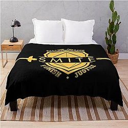Smite Paladin College Throw Blanket