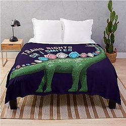 Trans rights or I smite throw blanket