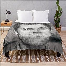 Castiel - Smite Angel Throw Blanket