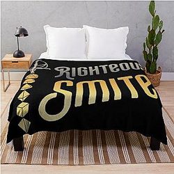Righteous Paladin Sword Throw Blanket