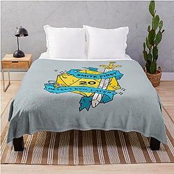 Tabletop RPG Paladin Smite First Detect Evil Throw Blanket