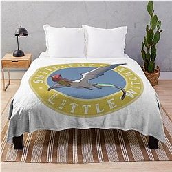 Smite the Little Witch Throw Blanket - LWA Variant 1
