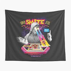 Super Smite Jesus Tapestry