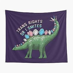 Trans Rights vs Smites Tapestry