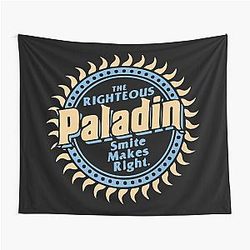 Smite Makes Tapestry DnD Print Paladin