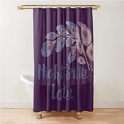 Might Smite Hera Peacock Shower Curtain