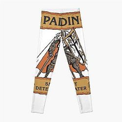 Funny Gifts Tabletop Paladin First Gift For Fans Leggings