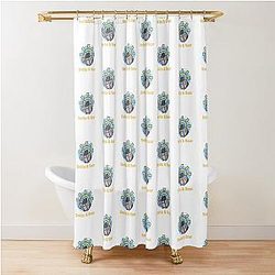 Smite Pigeon Paladin Class Shower Curtain