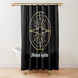 Divine Smite Shower Curtain