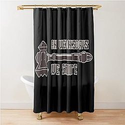 On Wednesdays We Shower Curtain