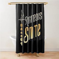 Righteous Paladin Dice Sword Shower Curtain