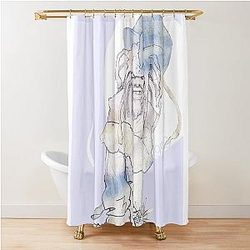 Sun shall not smite Shower Curtain
