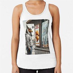 God Ra Smite Racerback Tank Top