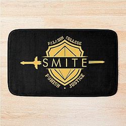 Smite Paladin College Bath Mat