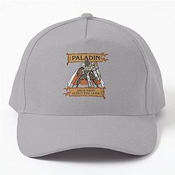 Tabletop RPG Paladin Smite Detect Evil Baseball Cap