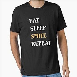 Eat Sleep Smite Repeat Funny Paladin Essential T-Shirt