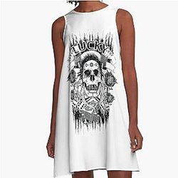Boorish Smite Lucky A-Line Dress
