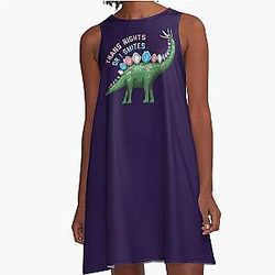 Trans Rights or I Smit A-Line Dress